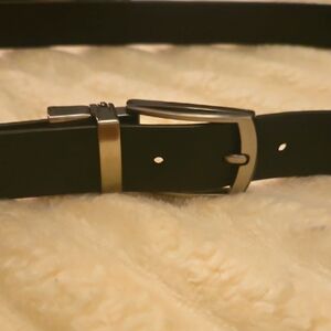 New Reversible Men's Leather Belt - One Size